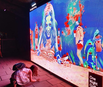 Instalația de artă și inteligență artificială Fii un tablou viu, dezvoltată de One Night Gallery, poate fi vizitată gratuit la Muzeul Copiilor