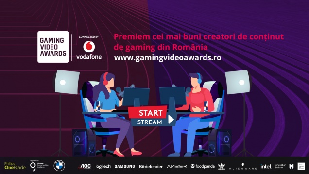 Publicul a decis nominalizații la Gaming Video Awards: peste 155 de mii de voturi au strâns cele 277 de stream-uri înscrise în competiție 