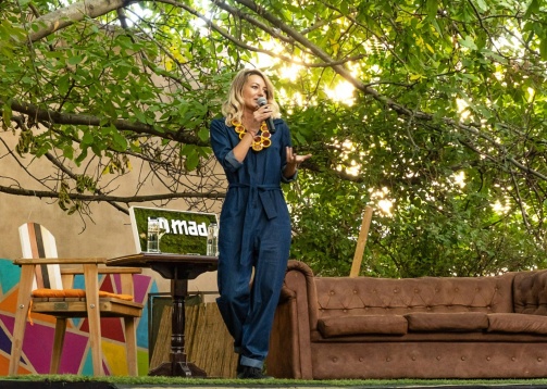 Iunieta Sandu vorbește despre Târgul de Crăciun al freelancerilor