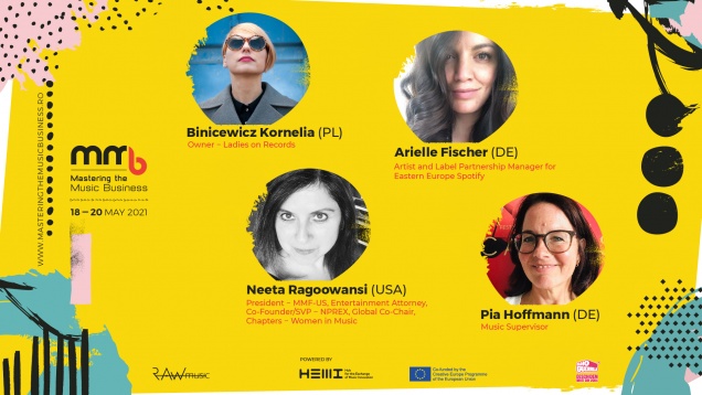 Rolul femeilor în industria muzicală, dezbătut în cadrul Mastering the Music Business 2021