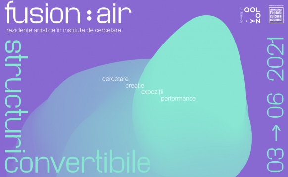 Fusion AIR - patru artiști români transpun știința în artă