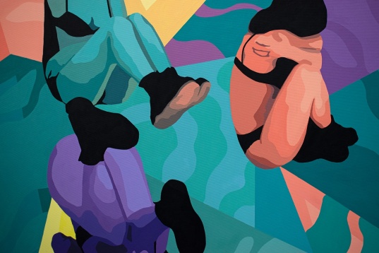 Melancolie și neputință, suprinse în lucrări în decembrie, la Celula de Artă din București