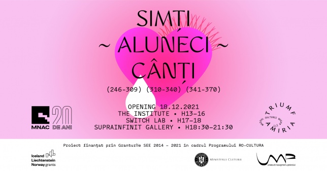 TRIUMF AMIRIA. Muzeul Culturii Queer [?]  extinde expoziția „SIMȚI ~ ALUNECI ~ CÂNȚI” în trei noi locații