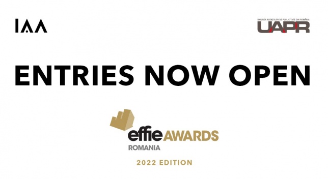 Start Call for Entries Romanian Effie Awards 2022