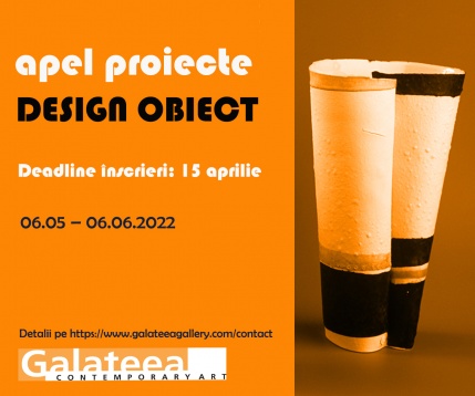 Open Call pentru expoziția DESIGN OBIECT 