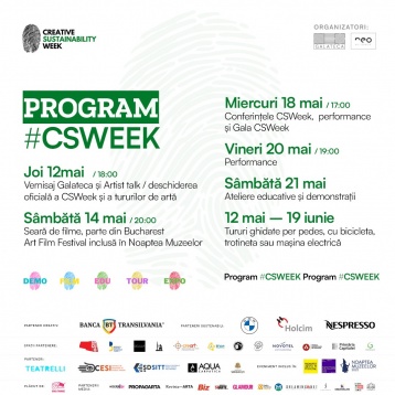 SĂPTĂMÂNA CREATIVITĂȚII SUSTENABILE