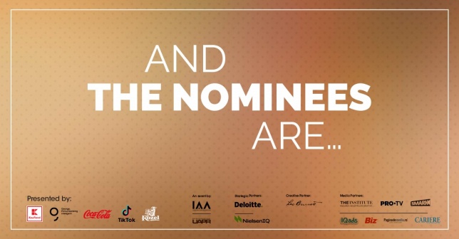 Agențiile și brandurile finaliste la Effie Romania 2022