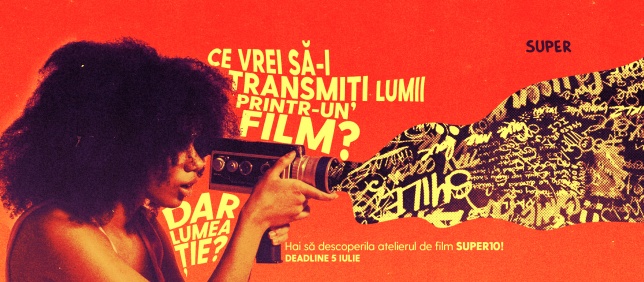 Hai să descoperi la atelierul de film Super 10!