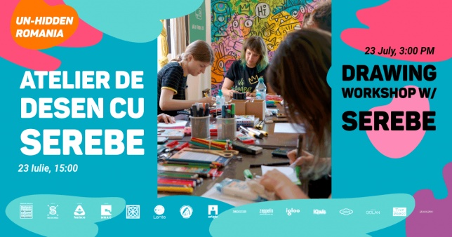 Serebe găzduiește un nou atelier de desen Un-hidden Romania 