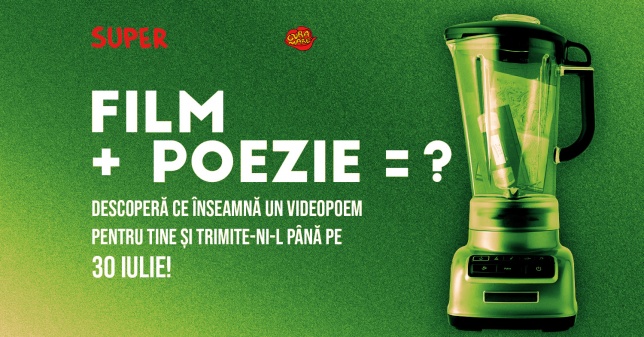 „Film + poezie = ?” Descoperă ce înseamnă un videopoem pentru tine 