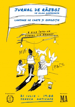 Lansarea cărții “Jurnal de Război” scrisă de Olga Grebennik