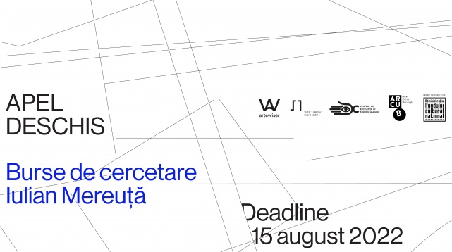 OPEN CALL: BURSE DE CERCETARE IULIAN MEREUȚĂ