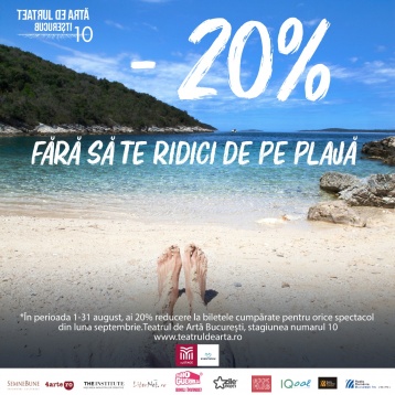 O campanie izvorâtă din bucurie | Teatrul de Artă București la cea de-a 10-a stagiune