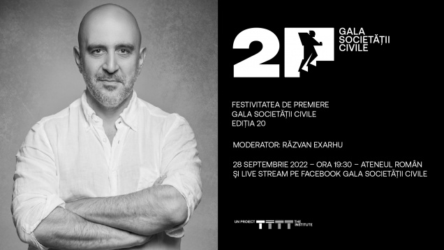 Festivitatea de premiere a Galei Societății Civile