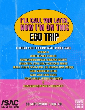 Lucrare video performativă despre narcisism, diseară la Malmaison în Noaptea Albă Galeriilor