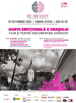 Proiecție de film, reprezentație teatrală și expoziție: “Be-Brașov: retrocedarea emoțiilor I memoria orașului” 