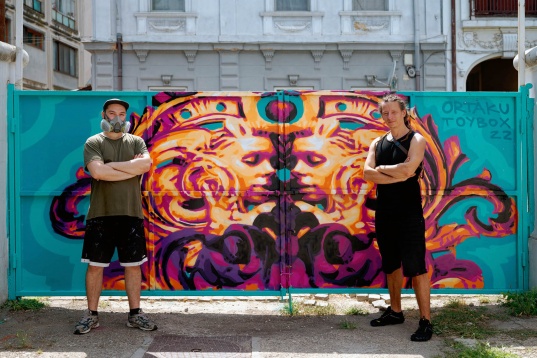 Noi lucrări de Wanda Hutira, Ortaku și Toybox la BMB în cadrul Un-hidden Romania