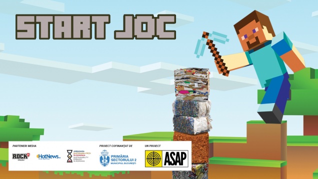 Campioni la colectarea separată a deșeurilor reciclabile: elevii din sectorul 2 al capitalei au strâns 17,7 tone în două luni