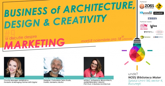 Cum te promovezi ca arhitect, designer, antreprenor creativ?