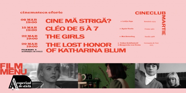 Cineclubul Film Menu își continuă proiecțiile și în luna martie
