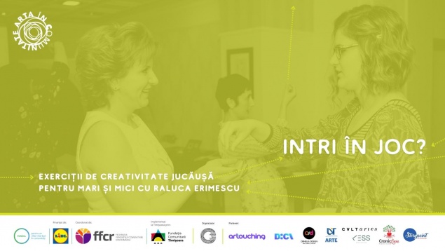 Intri în joc? | Exerciții de creativitate jucăușă pentru mari și mici cu Raluca Erimescu