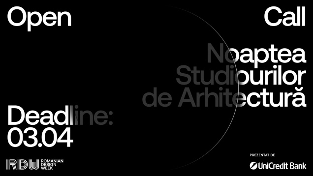 Open Call: Noaptea Studiourilor de Arhitectură 