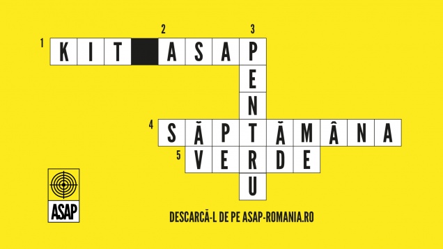 Peste 530,000 de elevi își vor putea imagina Orașul Viitorului prin activitățile din Kit-ul pentru Săptămâna Verde realizat de ASAP România