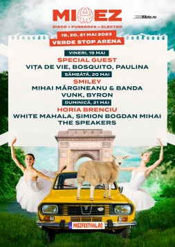 Vița de Vie, Horia Brenciu și Smiley, cap de afiș la a doua ediție MIEZ Festival București