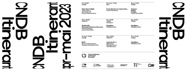 3 spectacole și o instalație performativă musai de văzut săptămâna asta în programul CNDB Itinerant