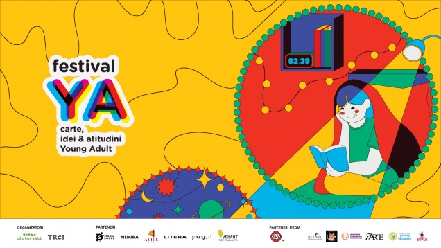 Cei mai îndrăgiți autori de literatură Young Adult, la cea de-a patra ediție FestivalYA