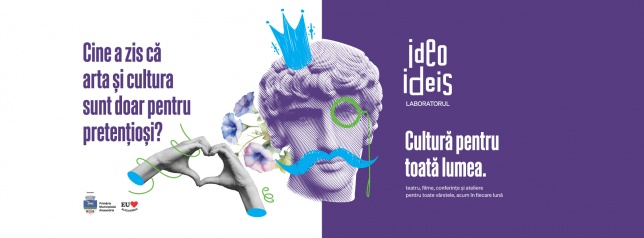 Ideo Ideis Laboratorul își redeschide porțile în Alexandria, cu artă și cultură pentru toată lumea