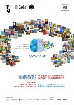 Outsider art, în prim-plan la arcub: lucrări de pictură, desen şi gravură în expoziţia „art in/sane