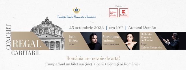 Muzicieni de excepție pe scena Ateneului Român, la Concertul Regal caritabil din 25 octombrie 