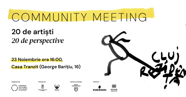 Cluj în Rezidență găzduiește întâlnirea finală a ediției pilot