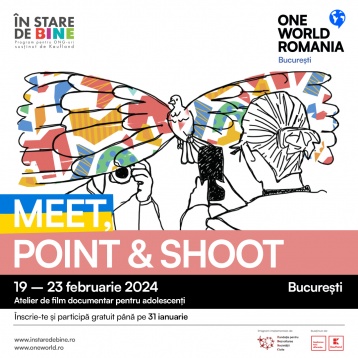 Înscrieri deschise la atelierul de film documentar pentru liceenii din București