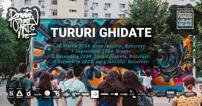 Au început înscrierile la tururile ghidate Romanian Street Art 