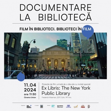 Film în biblioteci. Biblioteci în film la OWR17
