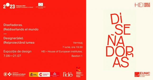 HEI – House of European Institutes se redeschide la Timișoara cu o expoziție de celebrare a designului prietenos cu natura!