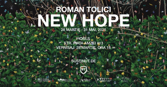 ROMAN TOLICI deschide „NOUA SPERANȚĂ” la București, al treilea oraș inclus într-un traseu itinerant al expoziției