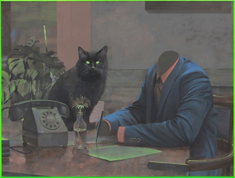 Vila Catena, un nou spațiu cultural în București, se deschide cu expoziția Cats Are Taking Over 