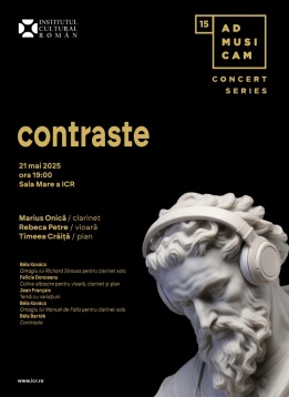 Seara tinerilor creatori la ICR: Contraste sonore și accente grafice, de Ziua mondială a diversității culturale pentru dialog și dezvoltare