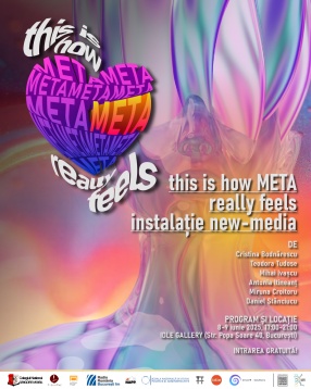 „This is how Meta really feels” – artă, știință și emoție într-o instalație new-media inovatoare la București!