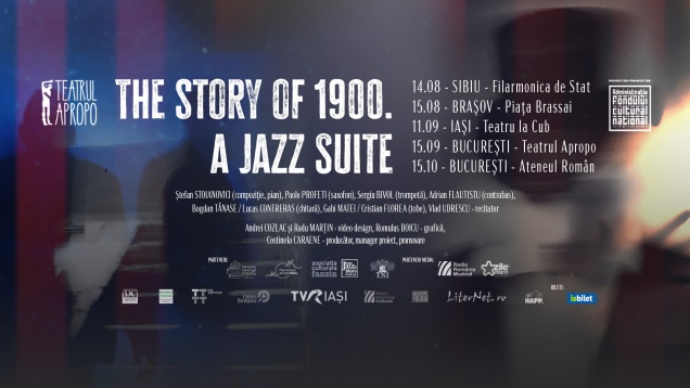 Începe turneul „The Story of 1900. A Jazz Suite”, experiența muzicală multisenzorială a anului! 