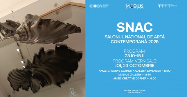 Cartierul Creativ - Amzei găzduiește Salonul Național de Artă Contemporană 2025