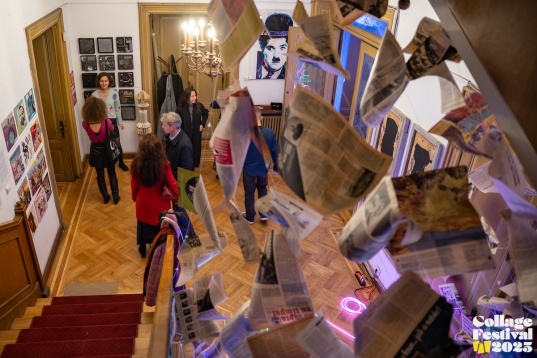 Tur ghidat în expozițiile Collage Festival & concert Alex Ștefănescu pe 2 noiembrie 2025 la Green Hours