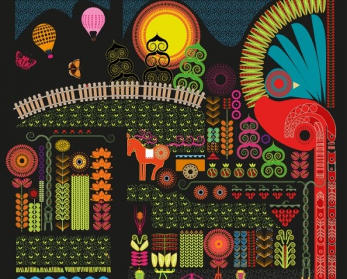 Ciprian Vrabie // Desenul ca o joacă şi simboluri reinterpretate 