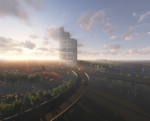 Andrei Victor Moldoveanu // Poartă de intrare în București 