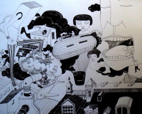 Teodora Gavrilă // Orășelul imaginar