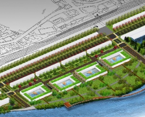 Irina Mihuț // Reintegrare waterfront Bistrița 