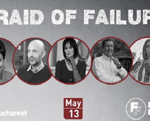 Începe a doua conferință Fears & Failures @ Impact Hub